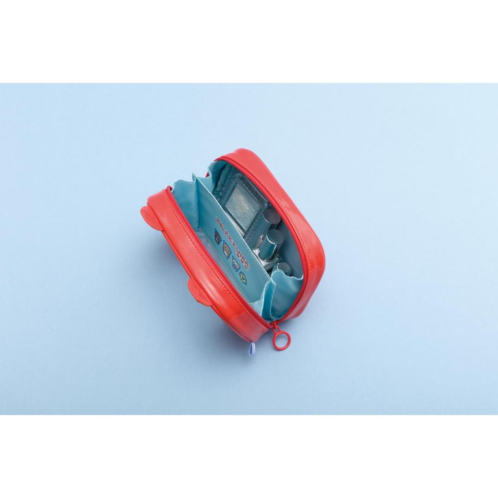 San-X Rilakkuma "Gaming Rilakkuma" Tasche CA72001, H125xB165xT50mm - Niedlicher Anime-Organizer für Gamer