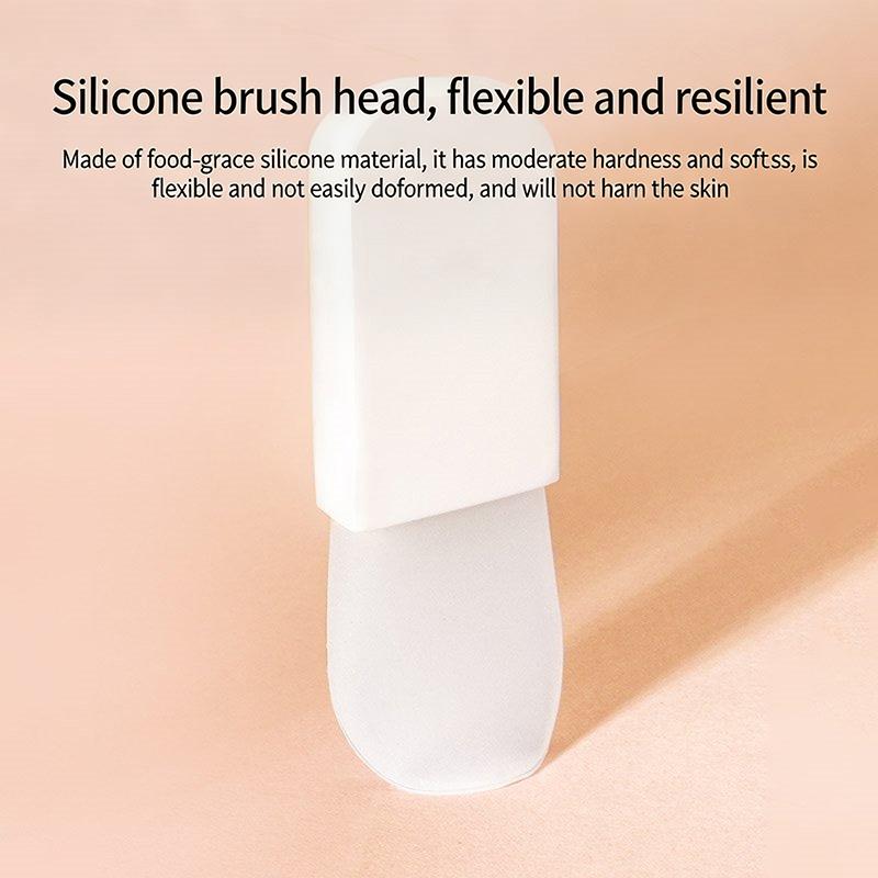 Pennello in Silicone per Maschera Facciale Pennelli per Crema all'Argilla Strumenti per la Cura della Pelle del Viso Applicatore per Maschera all'Argilla Strumento Fai-da-te