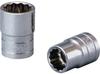 Kyoto Tool Socket 24mm X Drive (KTC) B4-24W Wrench, 12.7mm