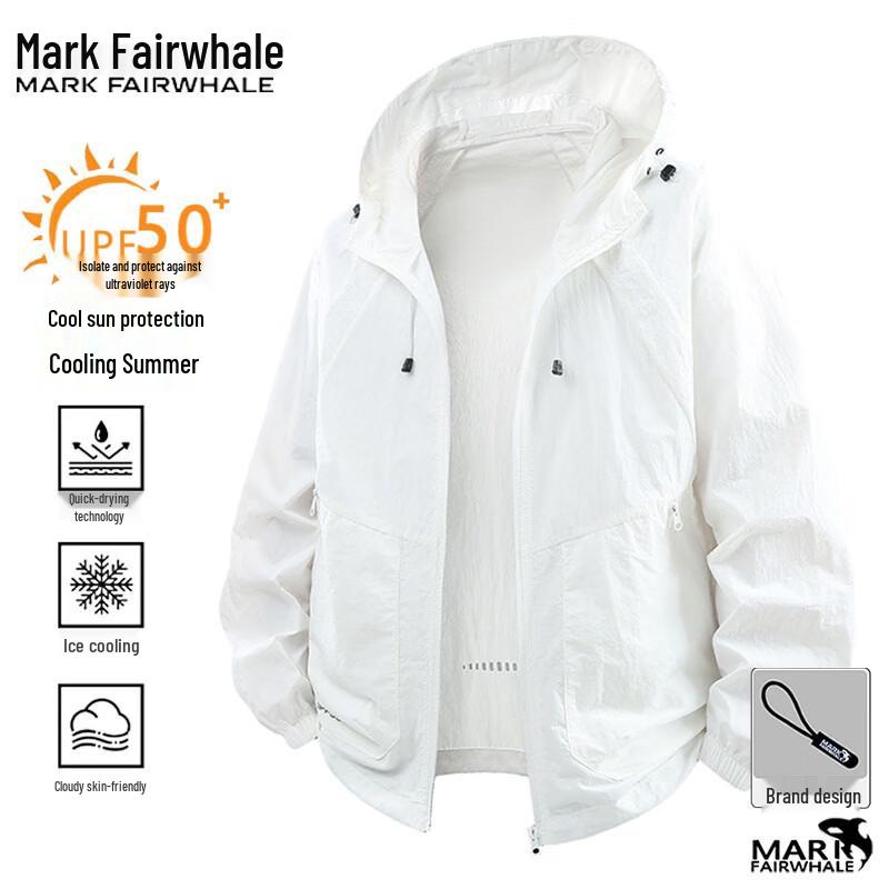 Men s Lightweight Hooded Sun Protection Jacket M