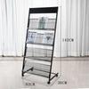 WEZHO Flat-Top Newspaper and Magazine Display Rack