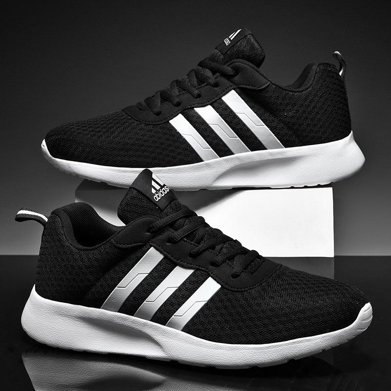 Zapatillas Deportivas Casuales Transpirables de Malla Adidas 2025 para Hombre - Estilo Versátil de Viaje de Moda