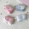 Mini Earphone Storage Bag Snap Button Sequined Stars Bluetooth Headset Case Key Jewelry Protective Pouch For Women Girls