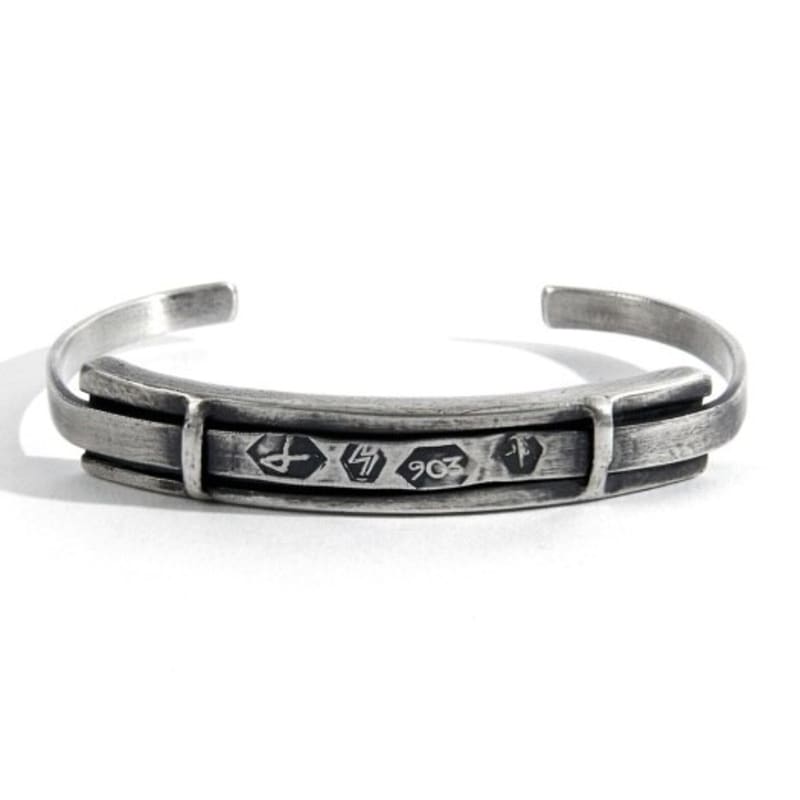 

SEWNSWEN SILVER HALLMARKS PASSAGE BANGLE ORDER MADE