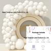 Mattes Macaron- & Metallic-Ballon-Set für Mehrszenen-Geburtstagsfeier-Dekorationen