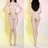 Mens Womens New Sexy Lingerie High Collar Shiny Smooth Sexy Bodysuit Fetish Sex Clothes Tight Full Body Stockings Elastic Romper