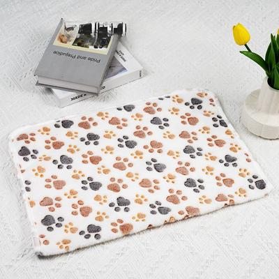 Coral Fleece Pet Mat Thick Sleeping Mat Cat and Dog Blanket Suitable for Puppies, Kittens, Pet Dogs Carpet