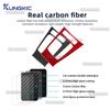Real Soft Carbon Fiber Sticker For Opel Zafira B 2004 2005 2006 2007 2008 2009 2010 LHD Car Automatic Gear Shift Frame Trim