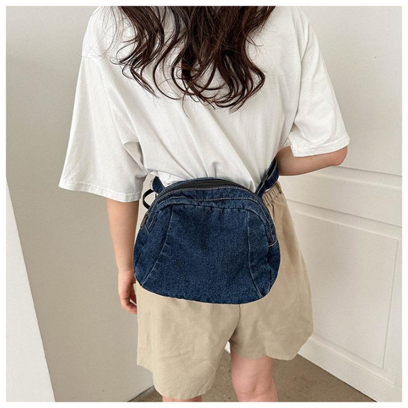 Popular Fashion Denim Shoulder Crossbody Bag Summer New Casual Women's Bag