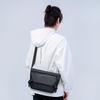 New GOLF Textile, Synthetic Leather Messenger Bag, Crossbody Bag Men's Black D241878