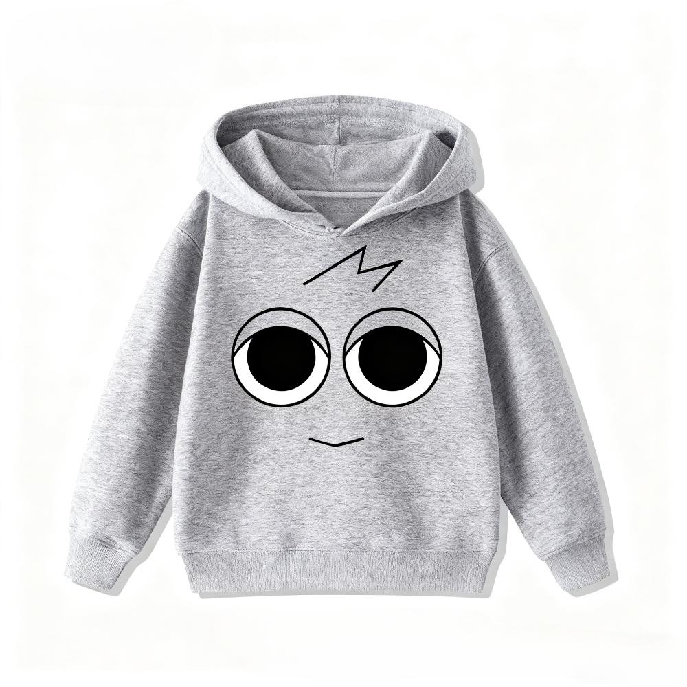 Sprunki Music Rhythm Box Peripheral Children's Hoodie Sweatshirt Boy and Girl Clothing Autumn and Winter Warm Children's Clothes
