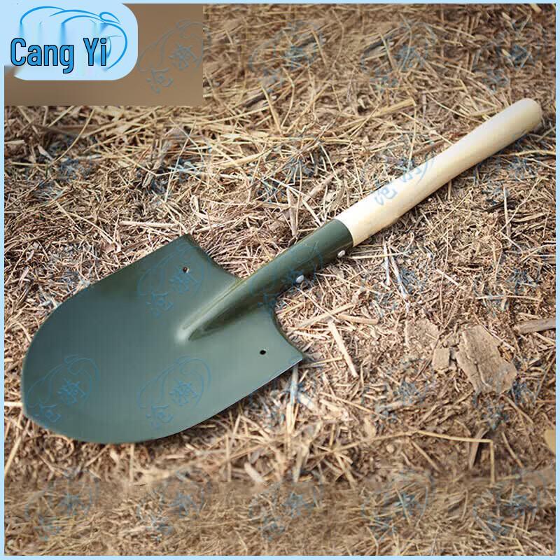 Wooden Handle Military Shovel