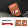 For BMW Car Belt Buckle Plug Protective Cover Interior Accessories E70 E91 E30 G30 E53 M3 M5 X6 X4 X7 E92 E93 X1 X3 X5