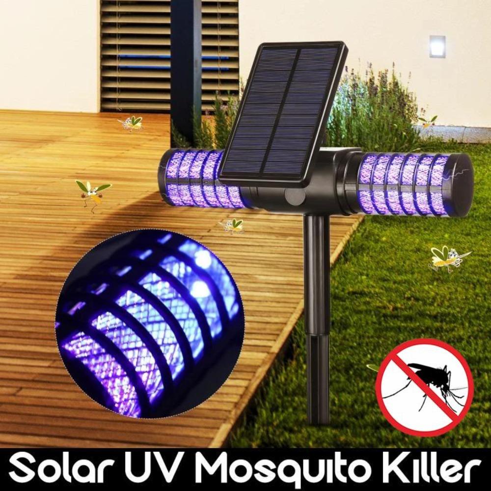 Waterproof Solar UV Mosquito Killer Stake Light, Outdoor Lawn Atmosphere Floor Lamp, Mosquito Repellent Decor Lighting for Garden Courtyard Pathway
