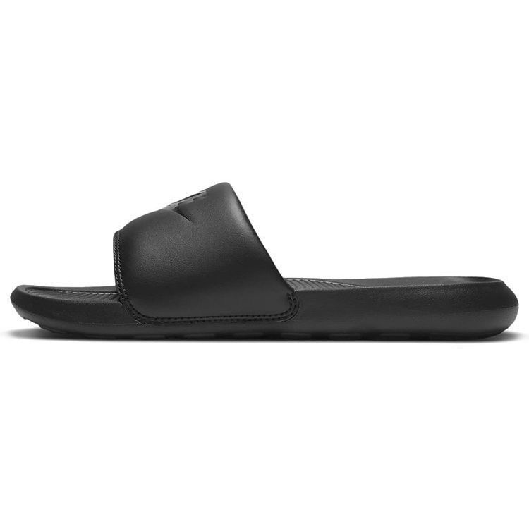 Nike  Victori One Slide Triple Black Women Sneakers CN9677-004 35.5