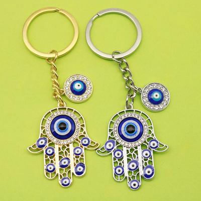 Fatima's Hand Evil Eye Bag Charm & Phone Accessory Pendant