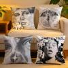 Cushion Cover Linen SkinFriendly Soft Decorative Case for Sofa Home Decor Rapper Singer Yung Lean Pillow Cover