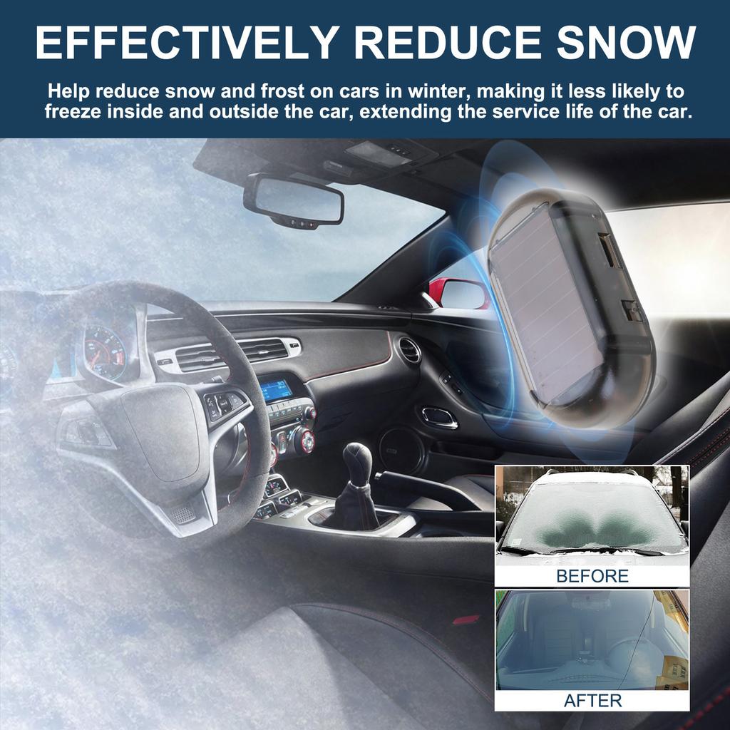 Multifunction Car Heater & Snow Remover Quick Heat Up Windshield Defroster for Fast Ice Melting On Windshields & Mirrors