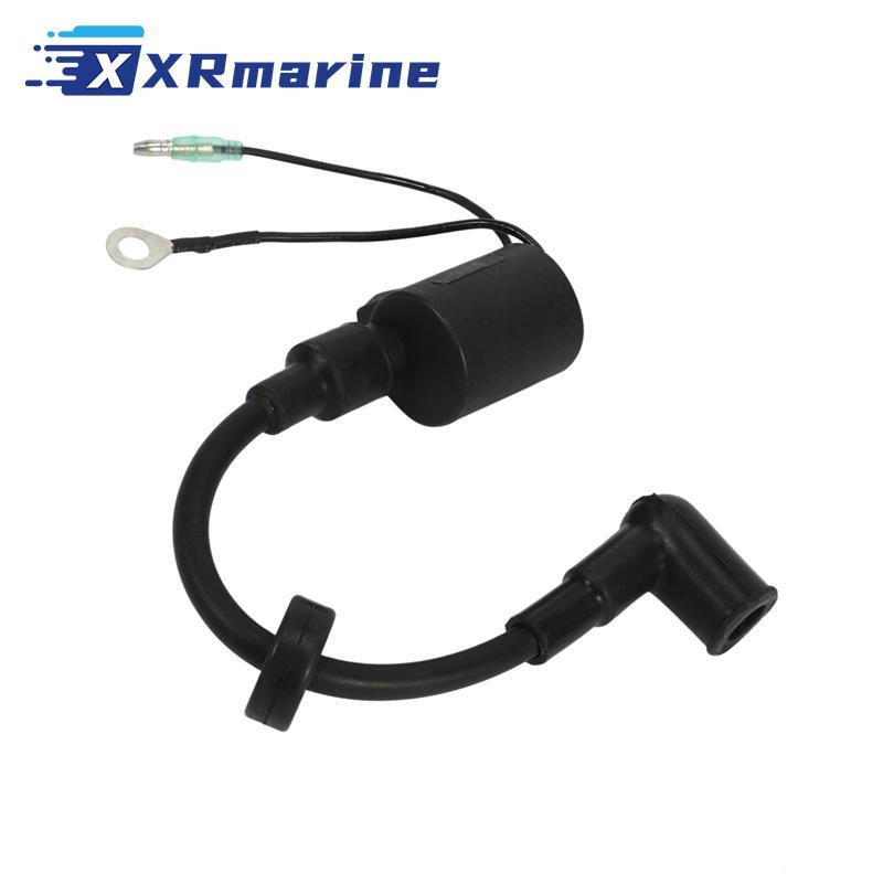Ignition Coil Assy 61N-85570-10-00 for Yamaha 61N-85570-00 2Str 25HP 30HP C30 Outboard Motor 61N-85570-10 61N-85570 00 18-5113