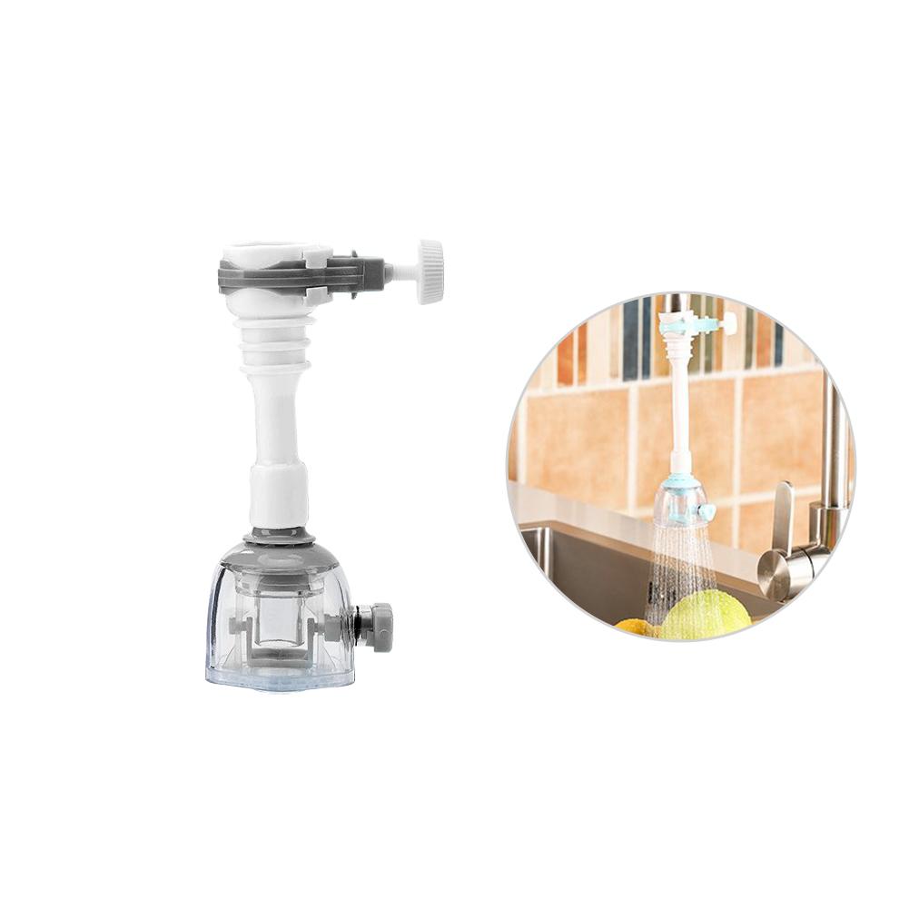 Water-saving Flexible Diffuser Extender Splash-Proof Water Filter Tap Outlet Head Kitchen Faucet Water-tap Extender