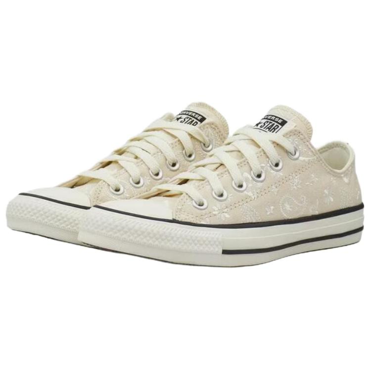 Converse Chuck Taylor SEASONAL Canvas Shoes Unisex Low Top Ecru A19185C