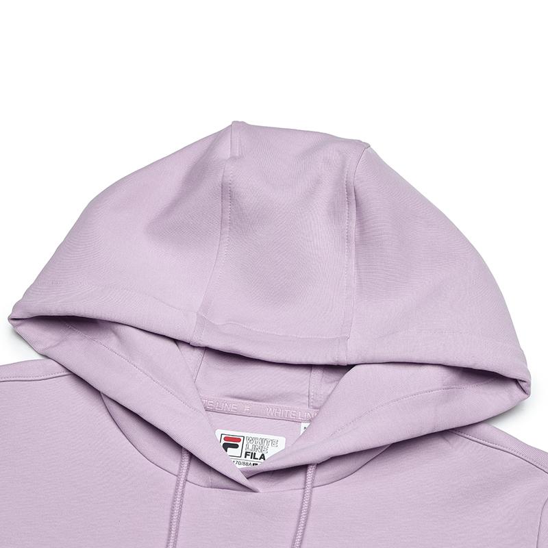 Fila Fashion Hooded Trophy Sweatshirt Women Sweatshirt Light-Lavender-Purple F11W518214FVT