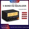 Little Bear D5 4-Way Audio Switcher with 5-Segment Stereo EQ & VU Meter HiFi Preamplifier