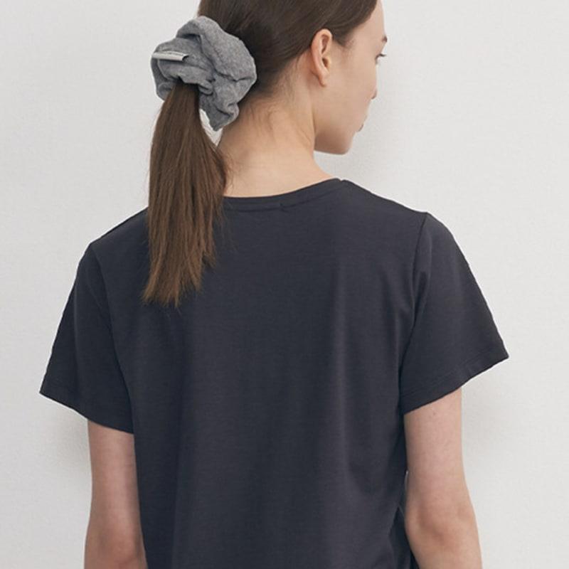 NEBELEVERYWEAR COTTON TERRY SCRUNCHIE