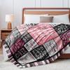 Cat Mom Blanket Gifts for Cat Lover Soft Flannel Throw Blanket Cats Gifts for Women Cats Couch Bedding