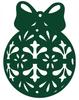 Ś17 Christmas Pendant OPENWORK Decoration CHRISTMAS