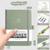 2026 Pocket Calendar for Purse - 4.3" x 6" A6 Small Mini Weekly and Monthly Planner, Jan-Dec 2026, 100GSM Thick Paper, Leather Hardcover, Colorful