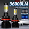 H7 H11 H13 LED Car Headlight Bulbs 36000LM 9005 HB3 9006 HB4 9012 Hi/Lo Bulbs 9004 For Car Headlamp LED Fog Light 6000K 8000K