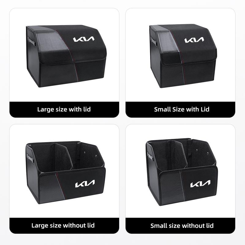 SBHX3 Car Large Capacity Trunk Storage Box Folding Organized Bag For Kia Sonet Picanto Niro Forte 5 3 K7 K5 K8 K3 XCeed Soul K9 Seltos