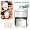 Fast Ice Crushing Ice Crusher Multifunctional Manual Ice Shavers DIY Removable Slushie Maker Machine Kitchen Supplies