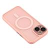 For iPhone 13 6.1 inch Case Compatible with MagSafe WANLONFENG QB Series PC TPU Phone Cover with Screen Film