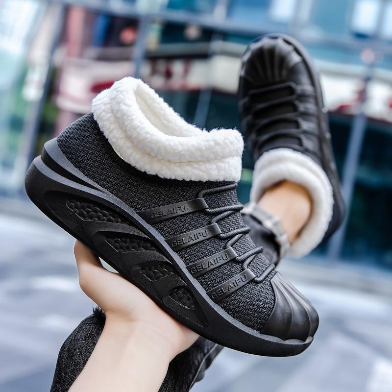 Fashion New Men's PVC Short Tube Boots Solid Color Rain Boots Male Waterproof Fishing Shoes Men Non-slip Work Shoes Outdoors Rainboots