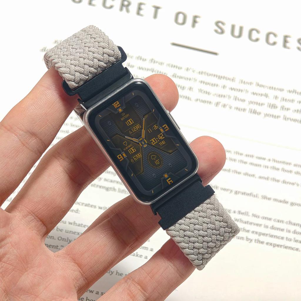 Braided Bands for Samsung Galaxy Fit 3 Sports Strap Adjustable Replacement Correa Nylon Bracelet for Samsung Galaxy Fit3 Band