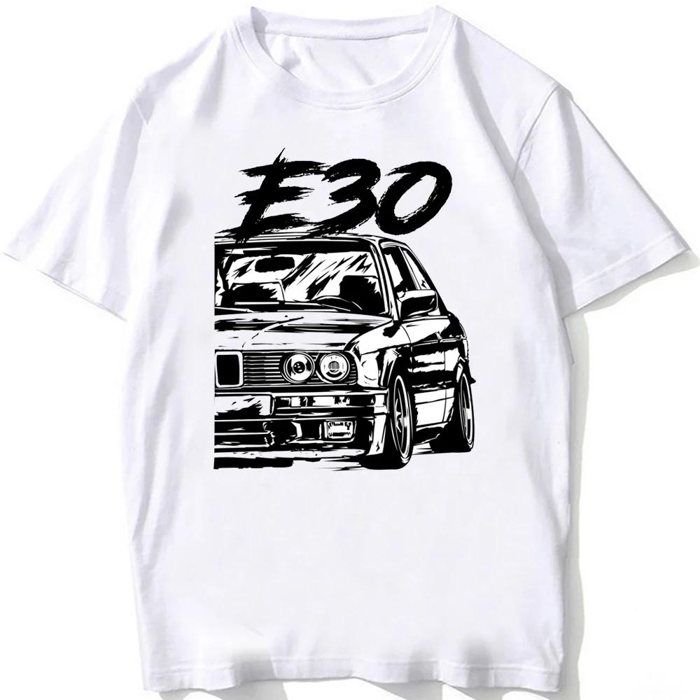 I Love Germany Turbo E34 M5 E36 E30 E92 Fan T-Shirt Men Short Sleeve Hip Hop Boy Casual Tops Funny E28 E30 Car Design White Tees