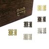 10Pcs Antique Cabinet Butterfly Hinge Decorative Butterfly Door Hinge Jewellery Box Hinge  Furniture