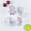 Hot Sale 4pcs Cake Tools Animal Cutter Set Cookie Cutters Biscuit Stamp Fondant Mould Baking Sugarcraft Mold
