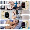 6 New 1.83-inch Smartwatch Call Notifications Sleep Monitoring Activity Tracking Smart Watch Compatible with Android and iOS