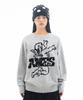 AMES-WORLDWIDE Angel Graphic Knit Gray