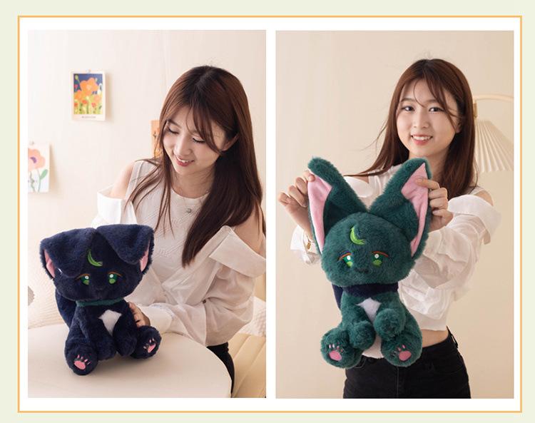 In Stock 25cm Genshin Impact Xiao Cat Plush Toy Tighnari Plush Toy Anime Gaming Plush Pillow Kids Adults Gifts Toys