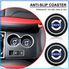 Auto Logo Car Waterproof Pads Water Cup Slot Anti-Skid Pads Parts For Volvo XC60 XC90 S60 S80 S40 V40 V60 V70 V50 XC70