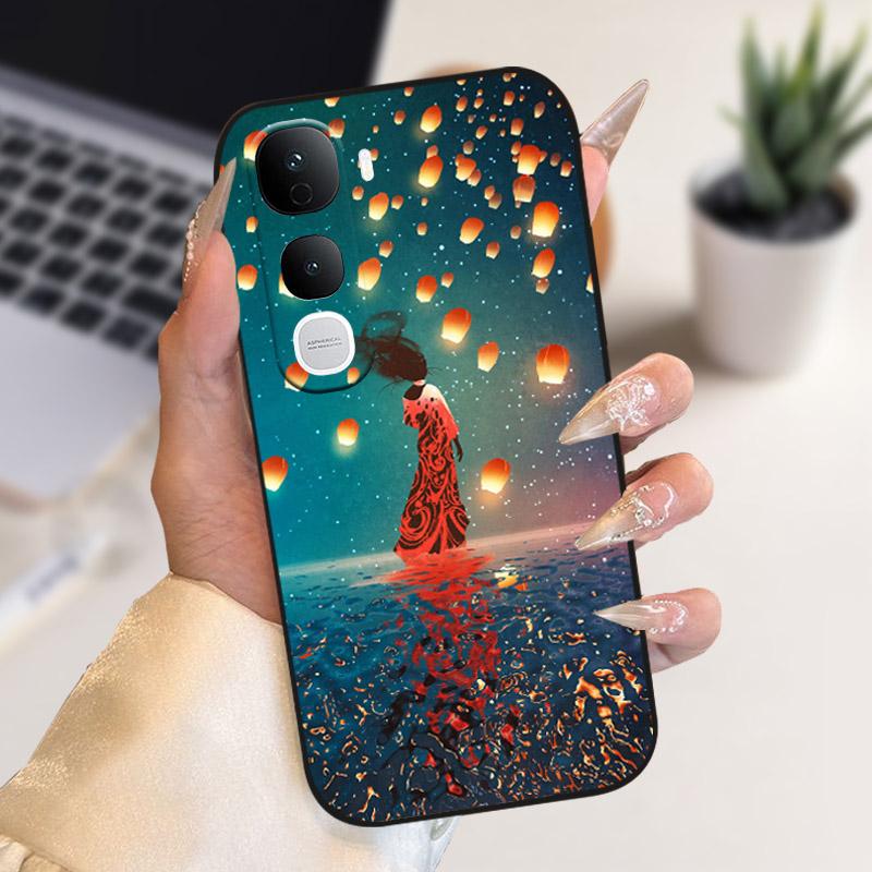 For Vivo Y400 Pro Y400Pro 5G Case Stylish Soft TPU Silicone Back Cover Bumper For Vivo Y400 4G 5G Phone Case V2506 Protect Shell