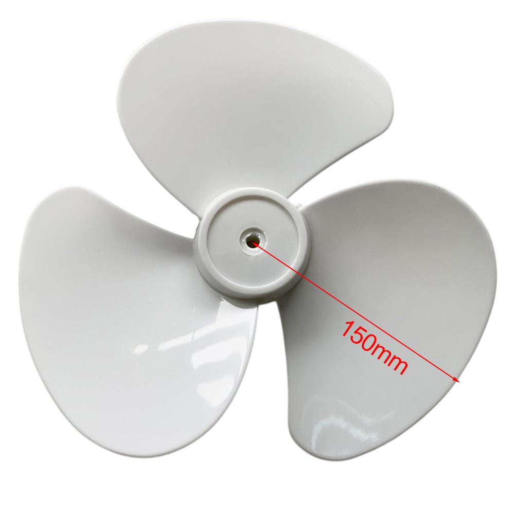 12Inch 3 Leaves Plastic Fan Blade Electric Fan Accessories Household Standing Pedestal Fan Blade Table Fanner With Nut Cover
