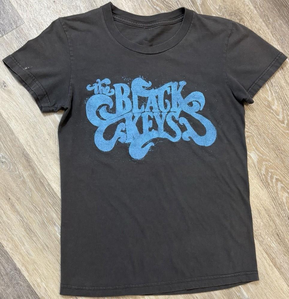 Винтажная футболка группы The Black Keys Унисекс Концертная S - 5XL MQ406 Унисекс Футболка S
