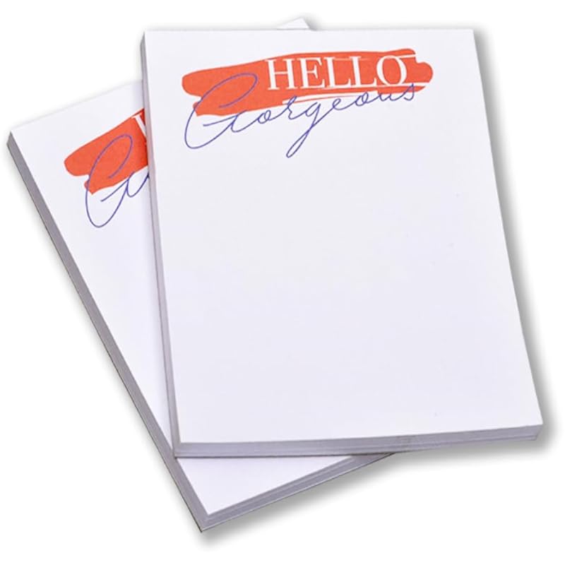 COI Daily Undated Planner, Bucket List, Appointments Pad 50 Tear Off Sheets Writing Pad, Set of 4