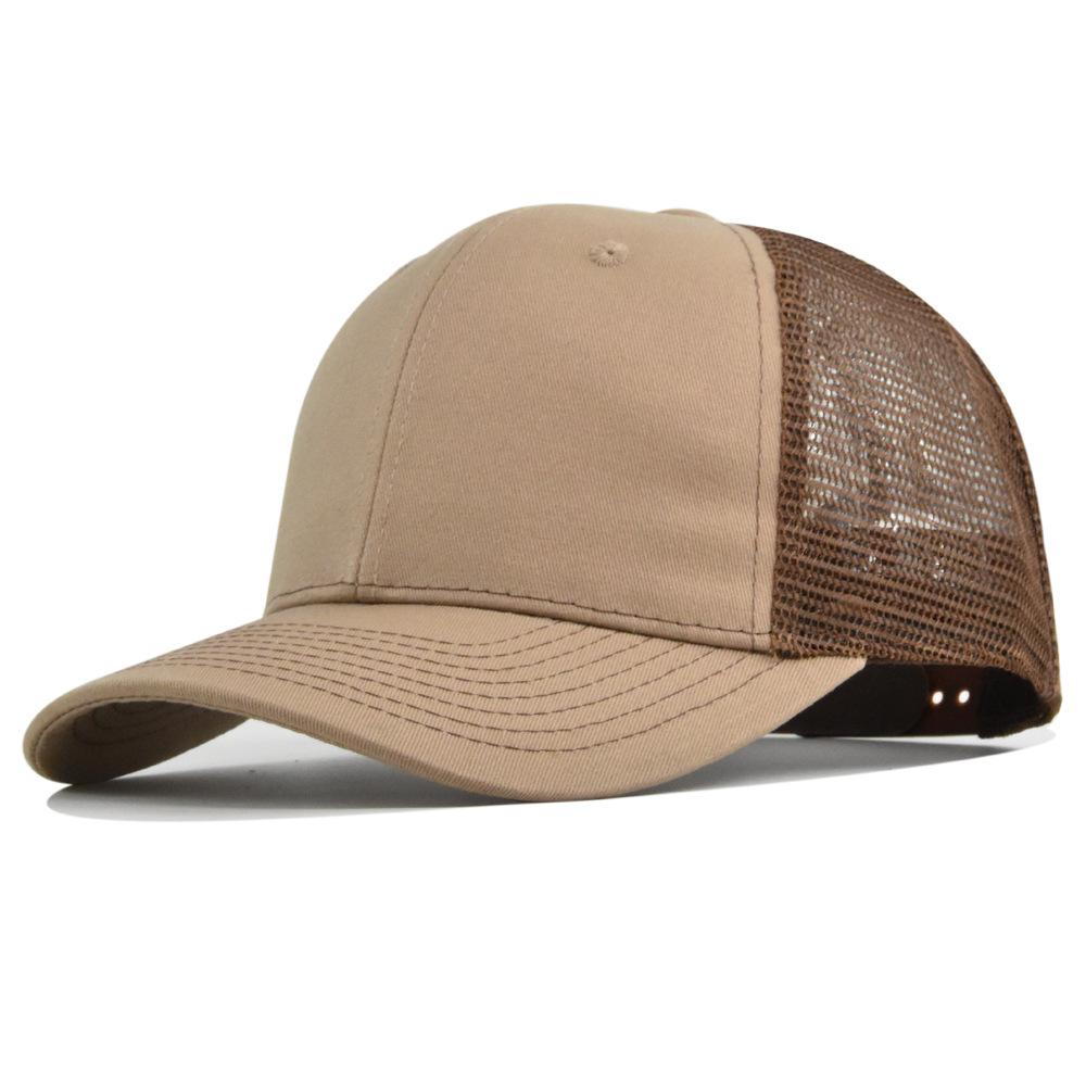 

High Quality Mesh Breathable Baseball Cap For Men Women Adjustable Running Outdoor Sport Sun Protection Hat Snapback Trucker Hat 54-60cm