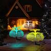 1pc Solar Garden Lights Outdoor, 7 Color Changing, Solar Jellyfish Lights, Decorative Lights for Pathway, Patio, Backyard, Lawn